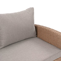 6-Piece Outdoor Rattan Wicker Set Patio Garden Backyard Sofa, Chair,