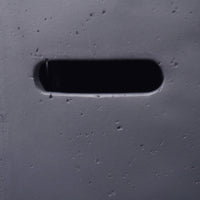 Contemporary 31' Round MGO Fire Pit with 40,000 BTU in Dark Grey