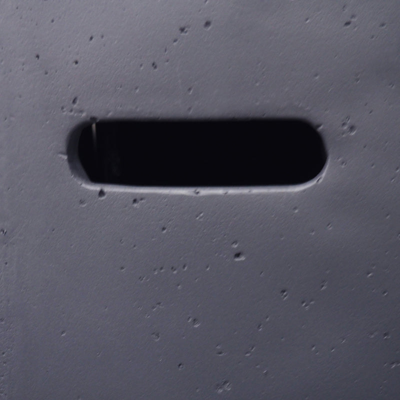 Contemporary 31' Round MGO Fire Pit with 40,000 BTU in Dark Grey