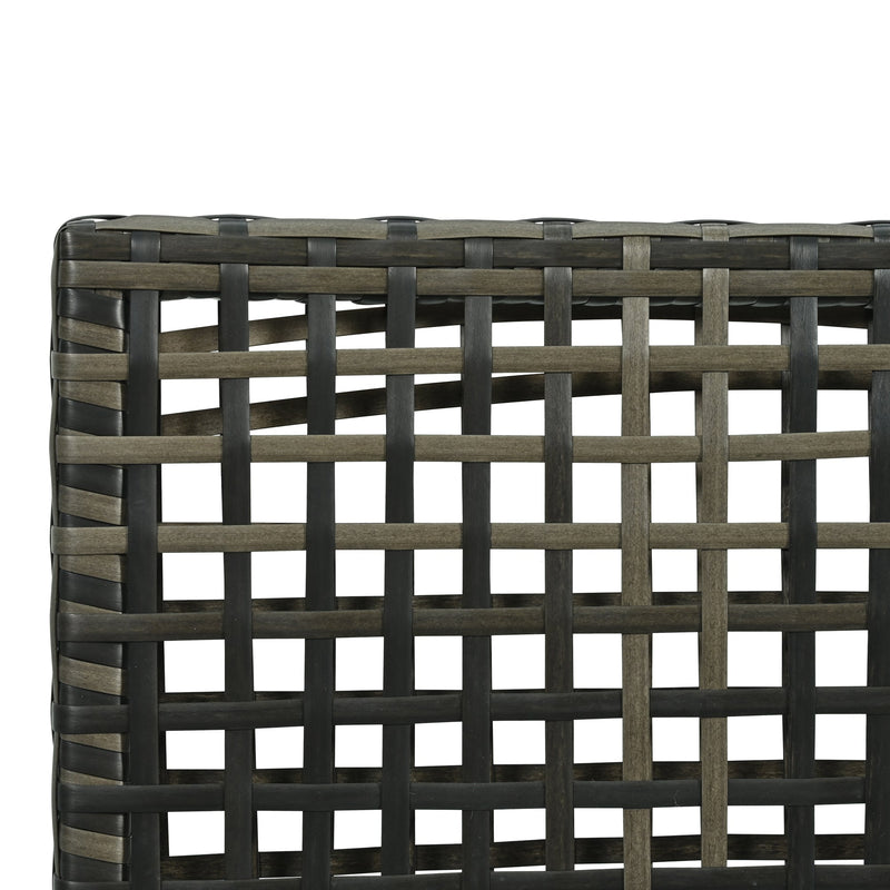 6-Piece Patio Sofa Furniture Set, Half Moon Outdoor Sectional Sofa