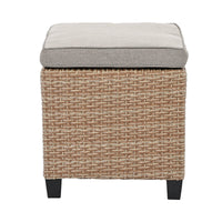 6-Piece Outdoor Rattan Wicker Set Patio Garden Backyard Sofa, Chair,