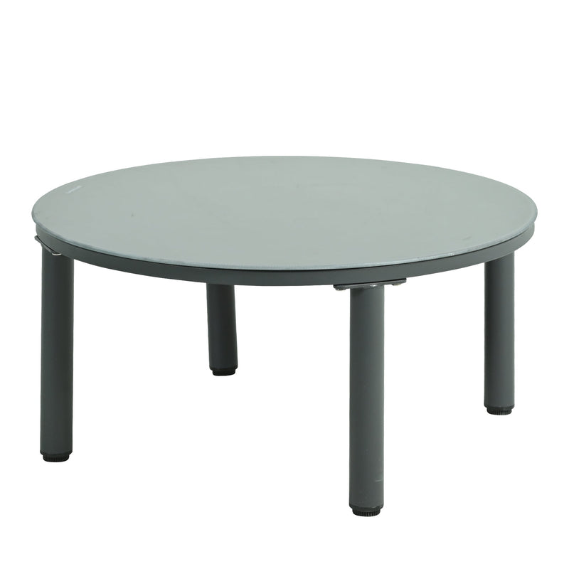 6-Piece Patio Sofa Furniture Set, Half Moon Outdoor Sectional Sofa