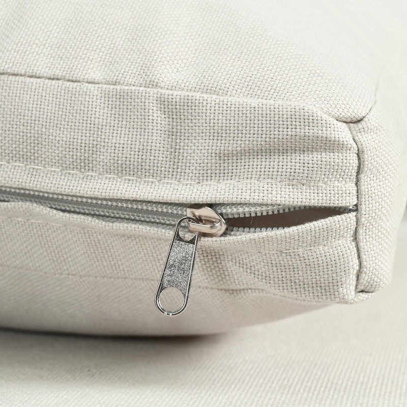 6-Piece Patio Sofa Furniture Set, Half Moon Outdoor Sectional Sofa