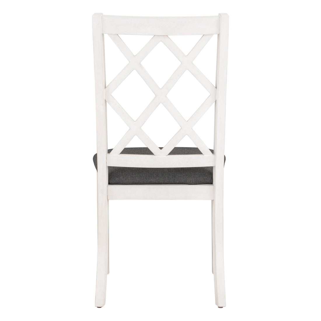 Mid-Century Solid Wood 5-Piece Round Dining Table Set, Kitchen Table