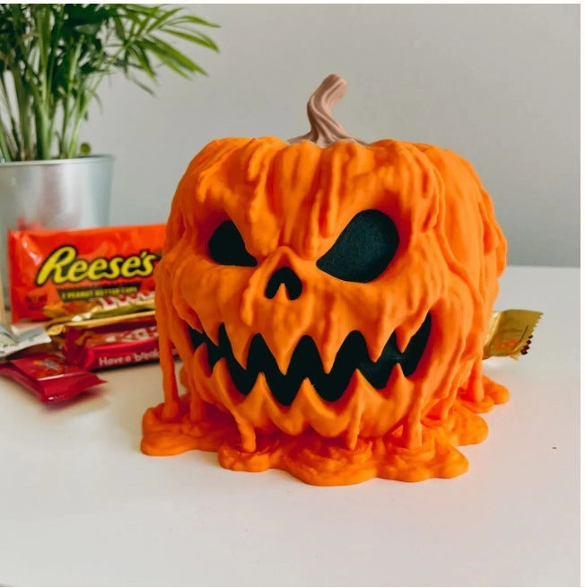 Halloween Pumpkin Candy Bowl – Spooky Party Decor