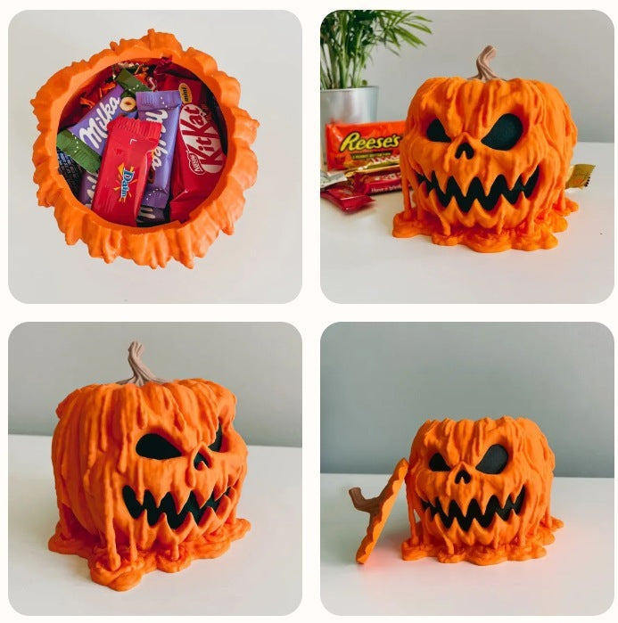 Halloween Pumpkin Candy Bowl – Spooky Party Decor