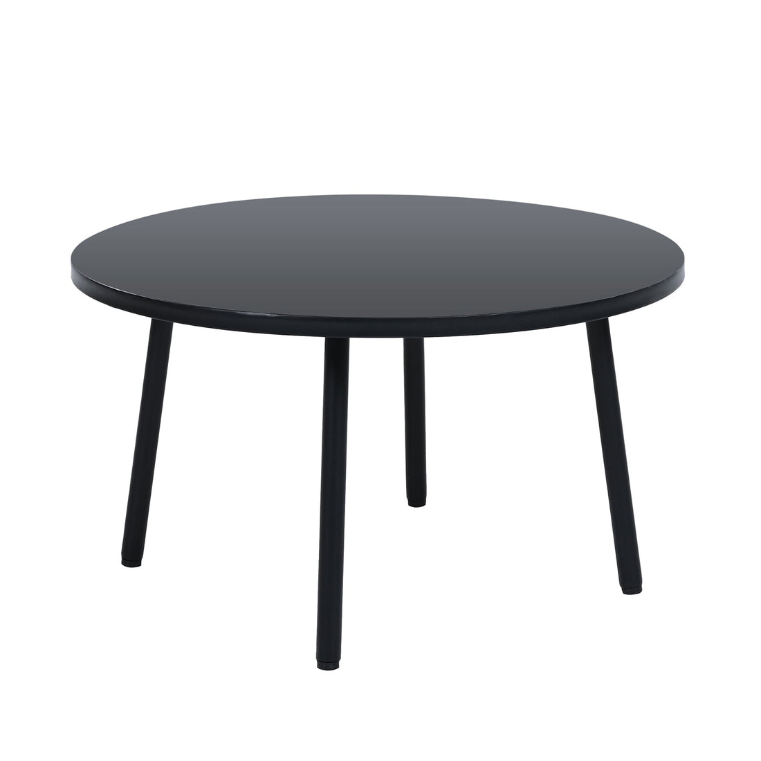 Patio Half- Moon Curved Outdoor Furniture Sofa Set with Coffee Table