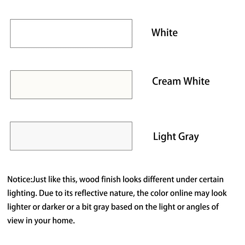 Mid-Century Solid Wood 5-Piece Round Dining Table Set, Kitchen Table