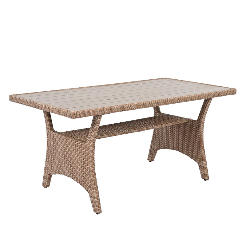 6-Piece Outdoor Rattan Wicker Set Patio Garden Backyard Sofa, Chair,