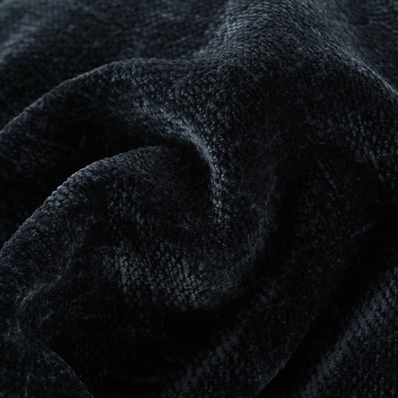 4-Seater Curved Modular Chenille Sofa – Navy Blue