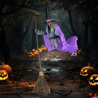 Halloween Flying Witch Decoration Halloween Ghost Outdoor Scary