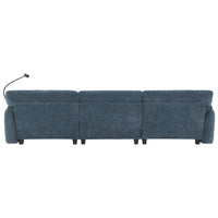 108' Modular Sectional Sofa, L-Shape with 31.5' Extra-Wide Seat