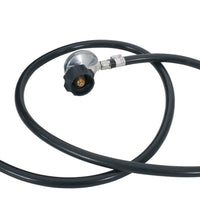 Modern Lightweight Concrete Outdoor Circular Fire Pit 50,000 BTU Dark