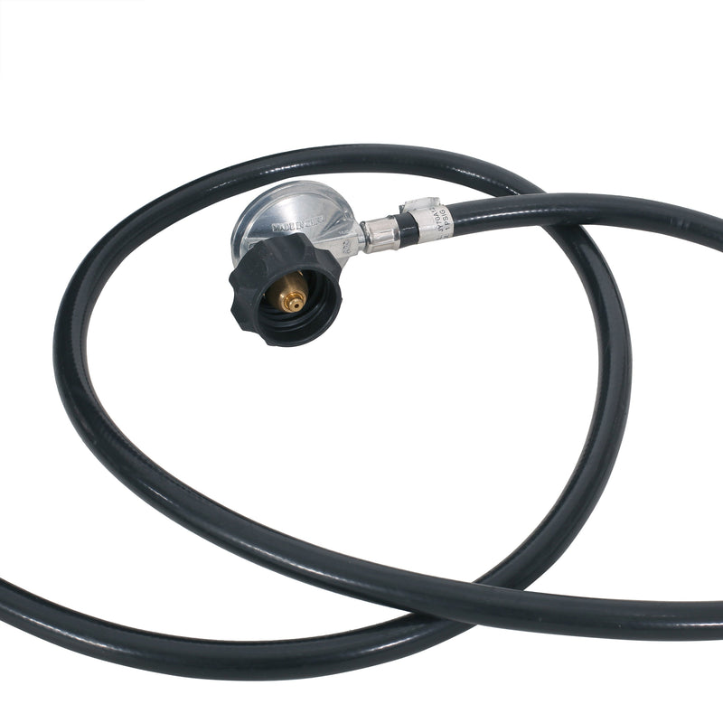 Modern Lightweight Concrete Outdoor Circular Fire Pit 50,000 BTU Dark