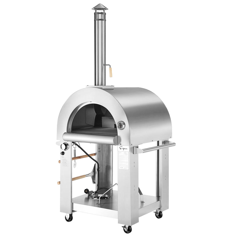 Empava PG03 Outdoor Wood Fired and Gas Pizza Oven