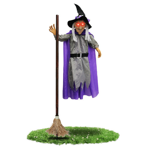 Halloween Flying Witch Decoration Halloween Ghost Outdoor Scary