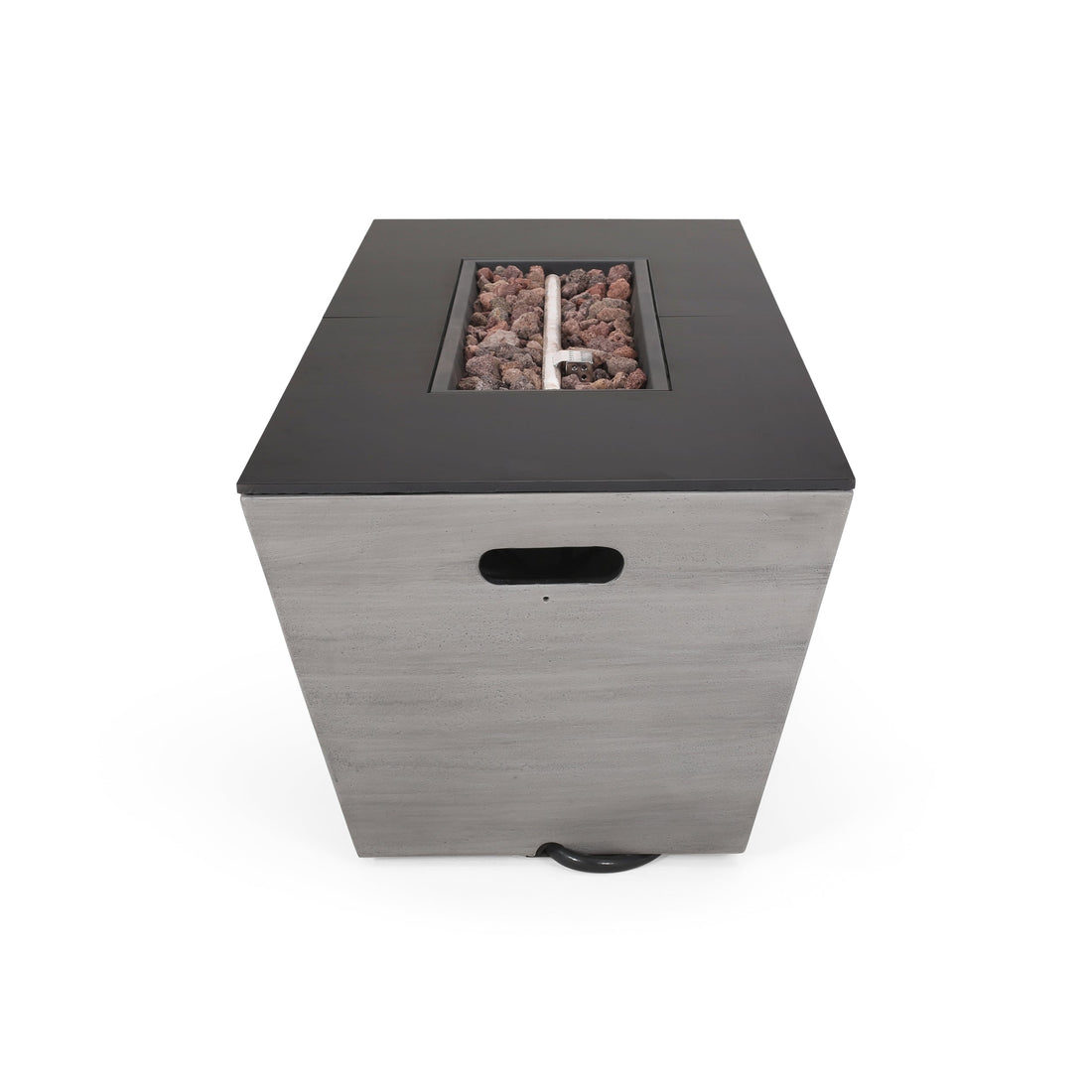 56' RECTANGLE MGO FIRE PIT - 50 000 BTU