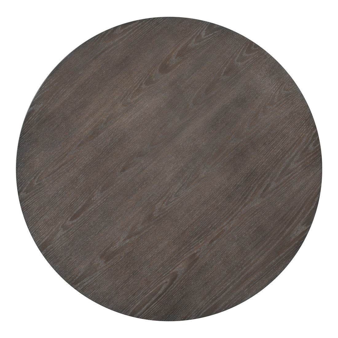 Mid-Century Solid Wood 5-Piece Round Dining Table Set, Kitchen Table