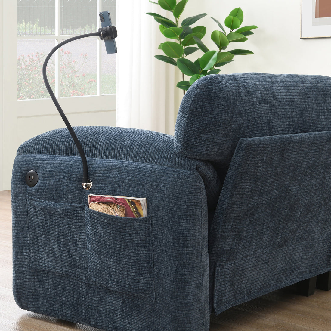 108' Modular Sectional Sofa, L-Shape with 31.5' Extra-Wide Seat