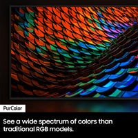 Samsung 85′′ Crystal UHD 4K Smart TV DU7200B with PurColor, HDR, and Tizen OS – 2024 Model