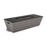 56' RECTANGLE MGO FIRE PIT - 50 000 BTU