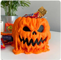 Halloween Pumpkin Candy Bowl – Spooky Party Decor