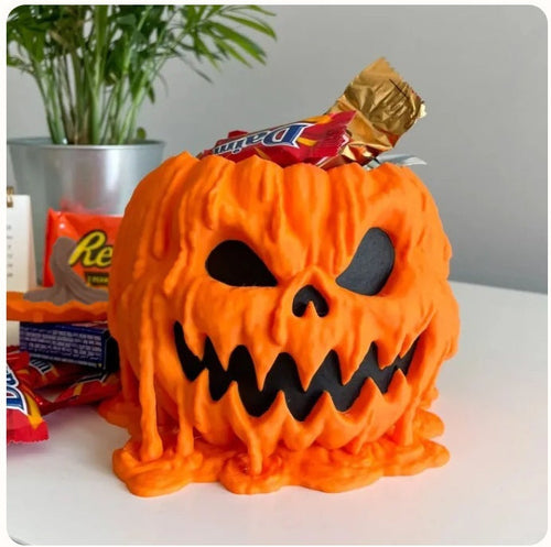 Halloween Pumpkin Candy Bowl – Spooky Party Decor