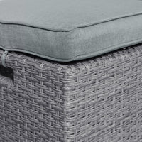 6-Piece Outdoor Rattan Wicker Set Patio Garden Backyard Sofa, Chair