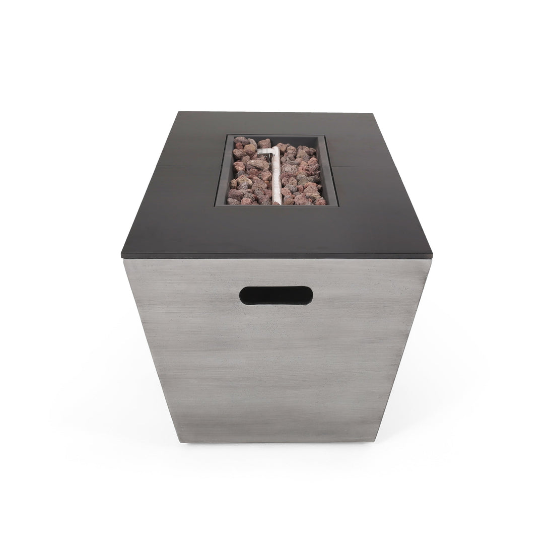 56' RECTANGLE MGO FIRE PIT - 50 000 BTU