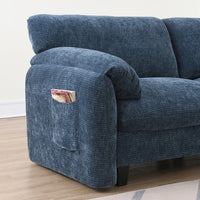 108' Modular Sectional Sofa, L-Shape with 31.5' Extra-Wide Seat