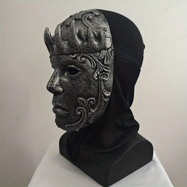 The Phantom Monarch: Regal Halloween Masquerade Mask