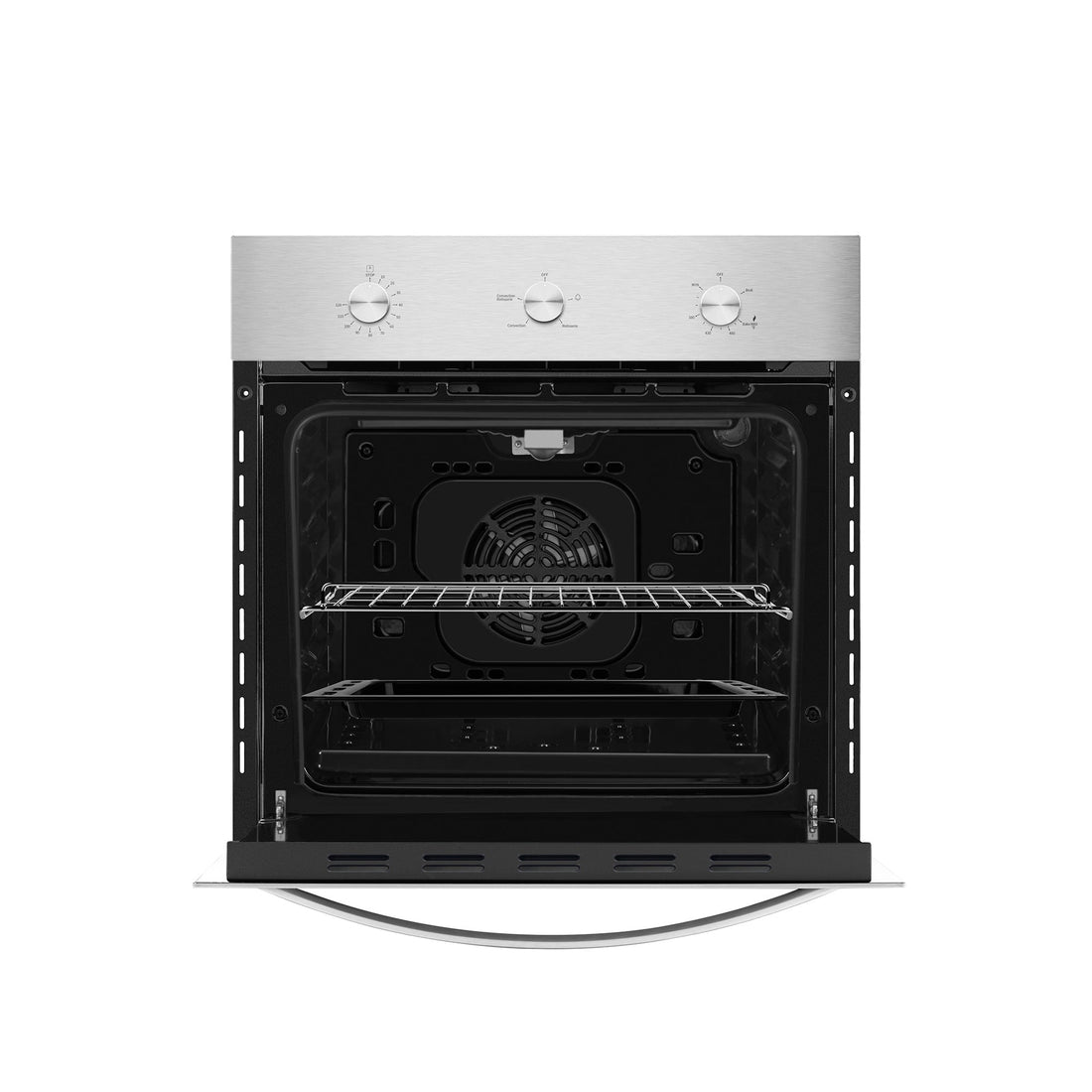 Empava 24WO08 24 in. 2.3 cu. ft. Single Gas Wall Oven