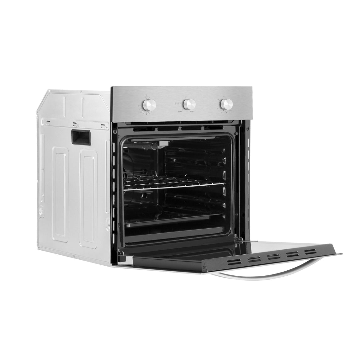 Empava 24WO08 24 in. 2.3 cu. ft. Single Gas Wall Oven