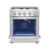 Empava 30GR03 30 Inch Freestanding Range Gas Cooktop And Oven