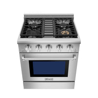 Empava 30GR03 30 Inch Freestanding Range Gas Cooktop And Oven