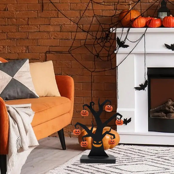 Halloween Iron Tabletop Tree