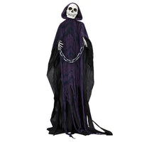 6ft Halloween Decorations Outdoor Life Size Animatronics Grim Reaper