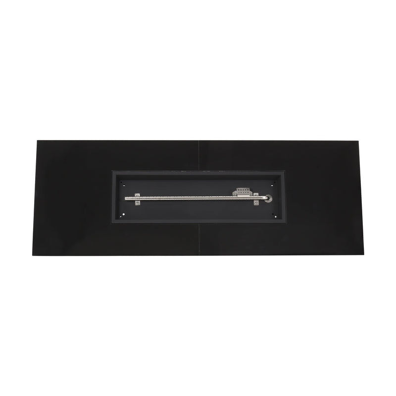 56' RECTANGLE MGO FIRE PIT - 50 000 BTU