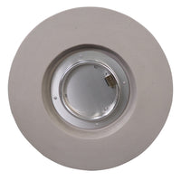 Light Grey Magnesium Oxide 31' Round Fire Pit with 40,000 BTU for